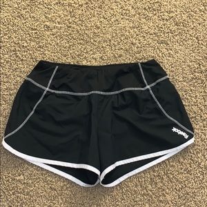 Reebok Black Athletic shorts